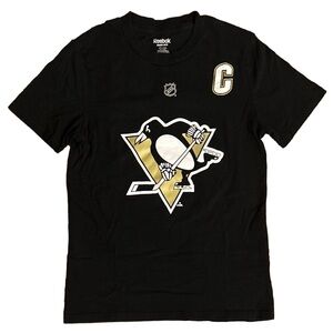 Reebok Kids Pens Jersey t-shirt M 10/12